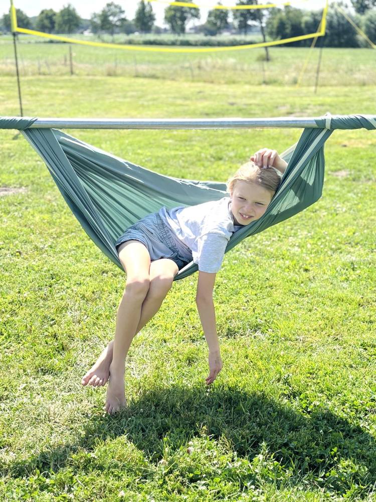 Kinderen nemen rustig de tijd om te chillen